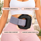 The Fascia Ring Belt - Ab Machine for Tighter Stomach + Soothing Relief for Muscle Recovery and Cramps