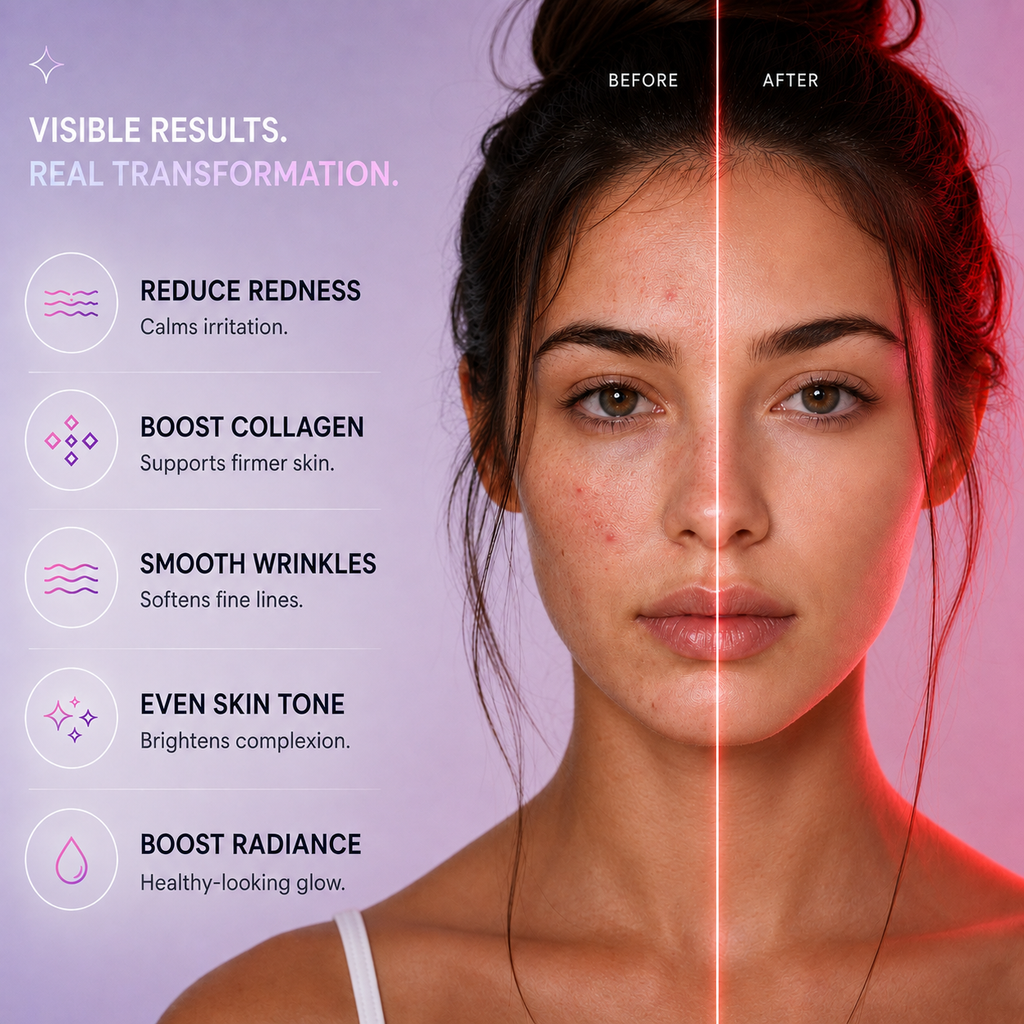 Red Light vs. Blue Light Therapy: Which Is Right for Your Skin?
