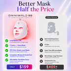 Red Light Mask – LED Red Light Therapy Face Mask for Skin