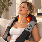 The Shiatsu Heated Neck + Shoulder Massager - Your Favorite Deep Muscle Massager waiting for you at Home