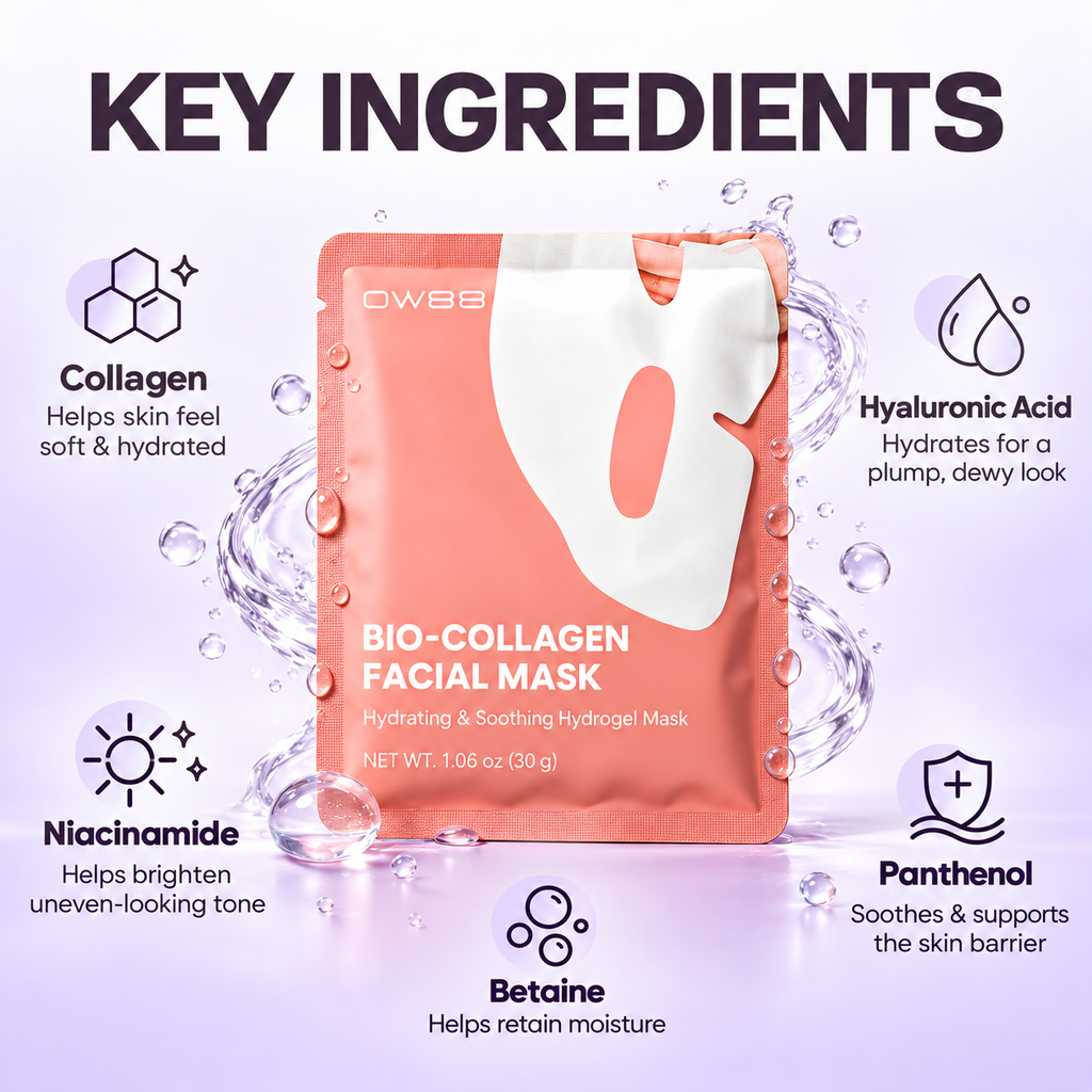 Korean Bio-Collagen Mask - Your Favorite Glow Mask for Deep Hydration + Glass Skin