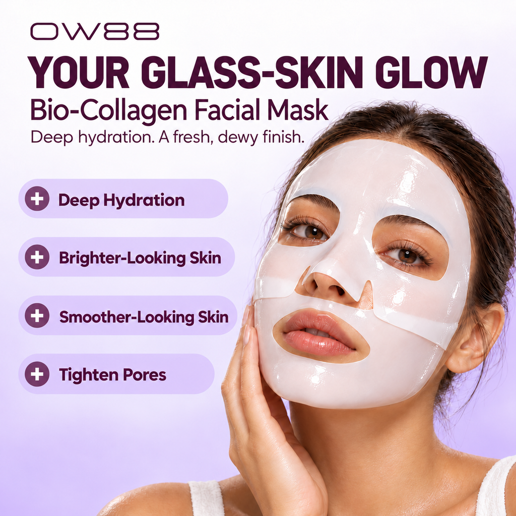 Korean Bio-Collagen Mask - Your Favorite Glow Mask for Deep Hydration + Glass Skin