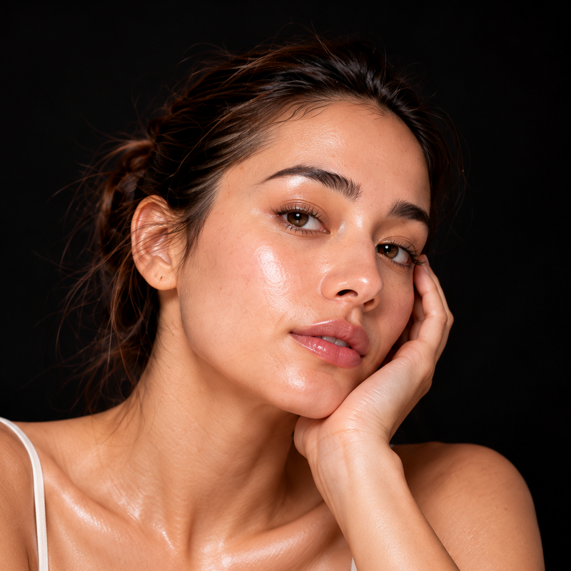 Dewy, Glassy Skin