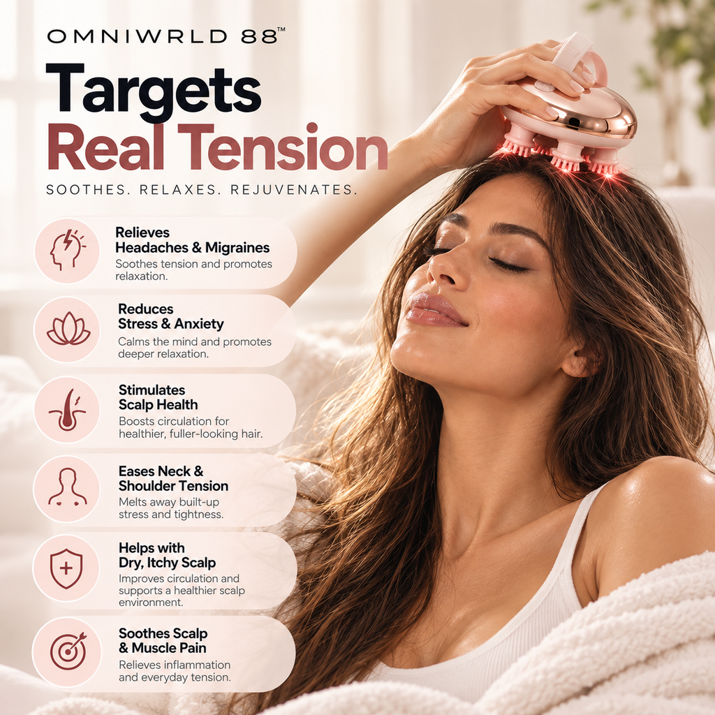 The Scalp Spa - Your Favorite Massager for Relaxation + Scalp Care