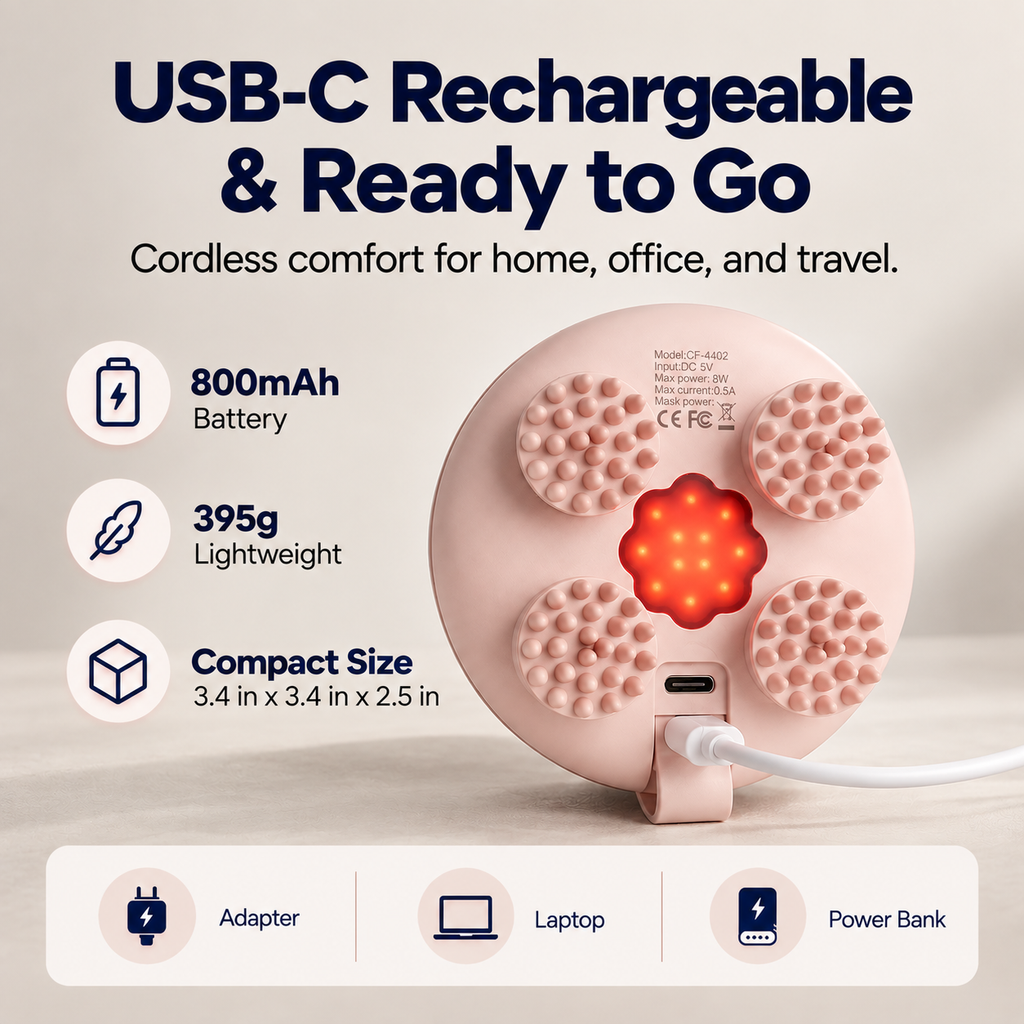 The Scalp Spa - Your Favorite Massager for Relaxation + Scalp Care